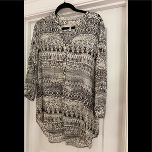 Tribal Print Tunic - Medium